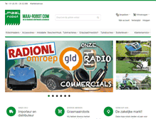 Tablet Screenshot of maai-robot.com